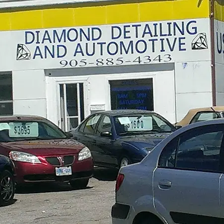 Storefront of Diamond Detailing and Automotive