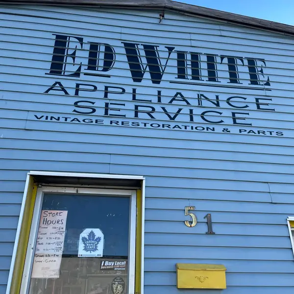 Storefront of Ed White Appliance Service