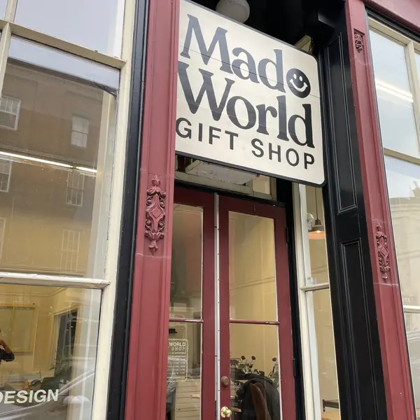 Storefront of Madd World Gift Shop