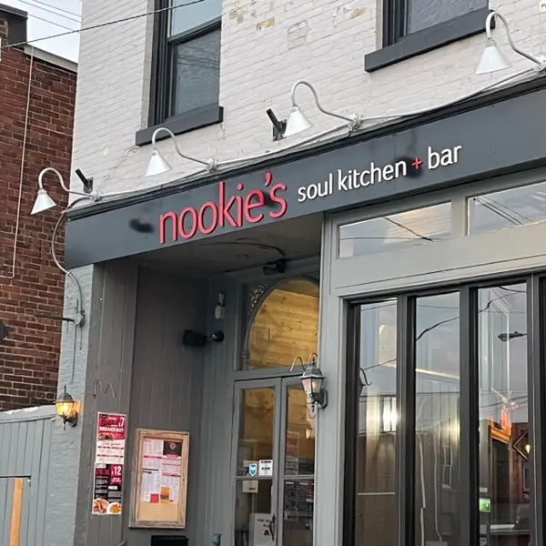 Storefront of Nookie's Soul Kitchen & Bar