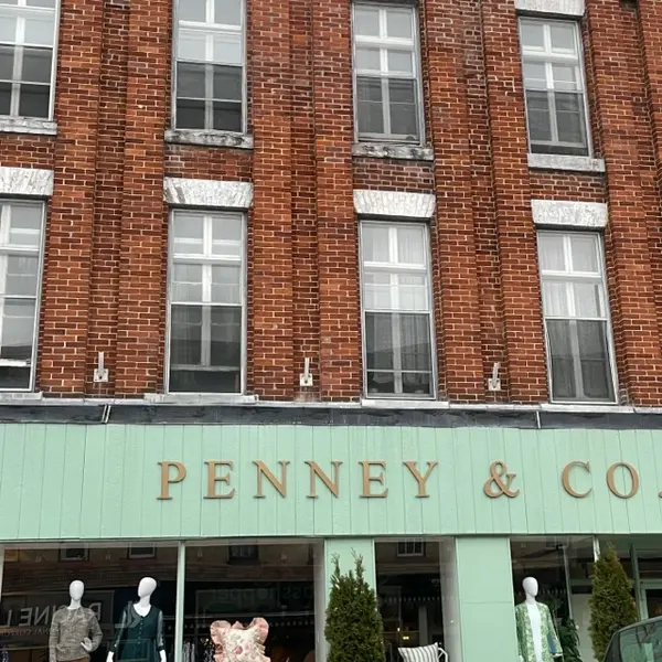 Storefront of Penney & Co
