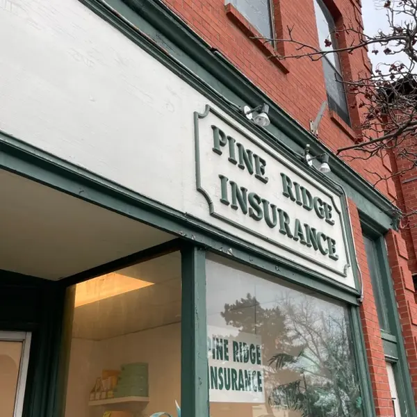 Storefront of Pine Ridge Insurance