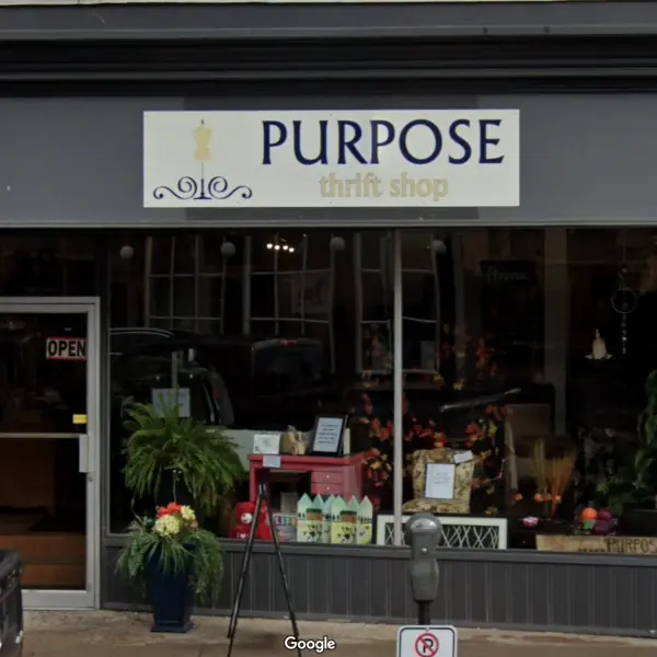 Storefront of Purpose Thrift Store